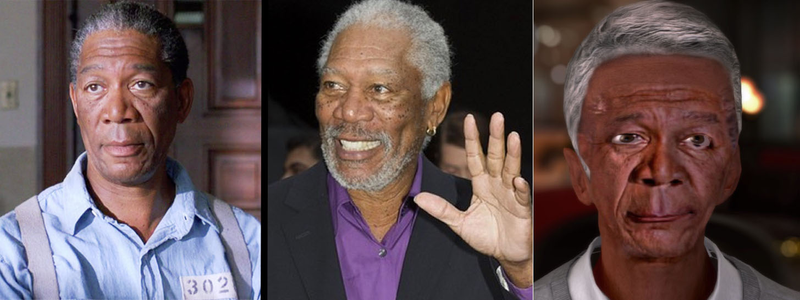 Illustration for article titled Morgan Freeman Becomes E.T. and Other Age-Prediction Software Horrors